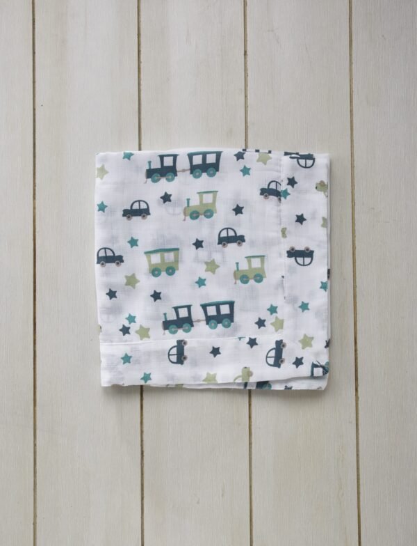 Baby muslin swaddle